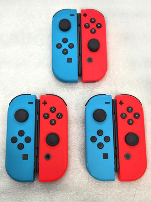 [LOT OF 3] Nintendo Switch Joy-Con L/R Pair  FAST FREE SHIPPING a