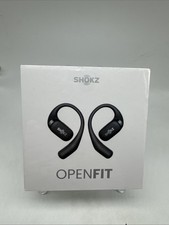 NEW SHOKZ OPENFIT True Wireless Earbuds Open-Ear Bluetooth T910-ST-BK-US Black