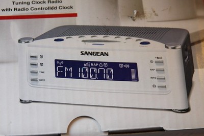 Sangean RCR-22 Atomic Digital AM FM Clock Radio - New