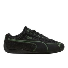 PUMA Wicked Speedcat Elphie Lace Up Womens Black Sneakers Casual Shoes 40713701