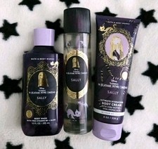 Bath  Body Works Sally Nightmare Before Christmas Mist Body Wash Body Cream Set