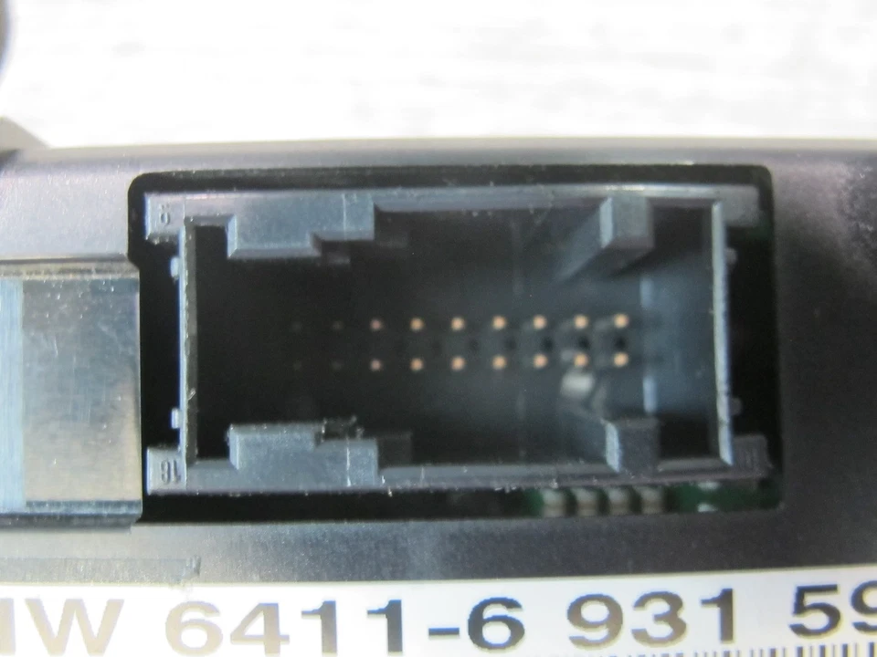 BMW E85 Z4 2003 aire acondicionado climatizador panel de interruptores 6931598 OEM Foto 3 de 4