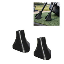 Replacement Golf Bag Stand Feet for Vessel Bags, 0.315 in 8 mm Leg Diameter,