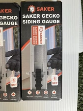 Saker Gecko Siding Gauge Aluminum Grip Clamp 5/16" Fiber Cement Hardieboard  