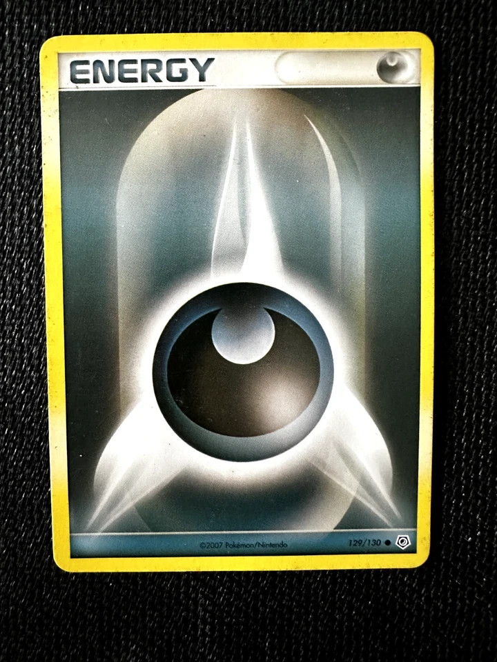 Darkness Energy 129/130 2007 Diamond & Pearl Pokemon Card