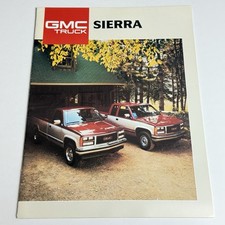 GMC SIERRA / 24p brochure catalogue / CANADA 1988