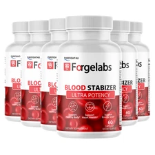 Forgelabs Blood Stabilizer, Natural Blood Support Supplement - 6 Bottles