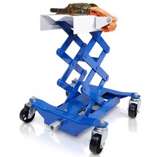 Transmission Jack 450lbs Low Profile Heavy Duty Lift 7-23 Blue