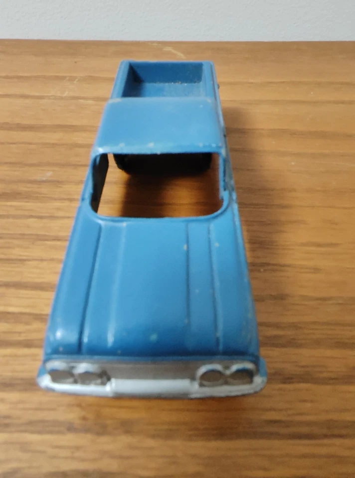 Chevrolet EL CAMINO 1960 camioneta pickup vintage azul TootsieToy modelo de juguete clásico Foto 2 de 4
