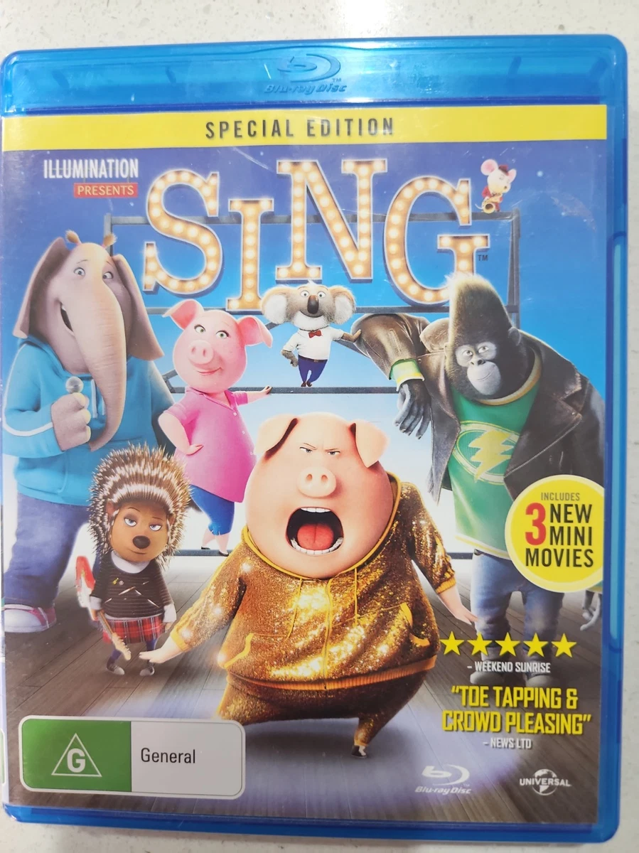 Sing (Special Edition, Blu-ray, 2016)