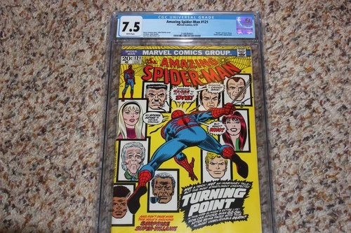 CGC 7.5 AMAZING SPIDER-MAN #121