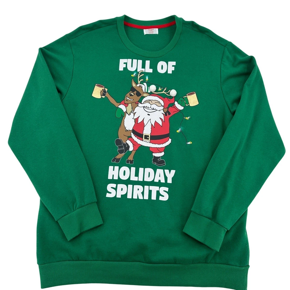 VVNTY Kerstshirt voor dames, langarm, kerstshirt voor vrouwen, grappig, kerst rondhals langarmshirt, roze 1, M