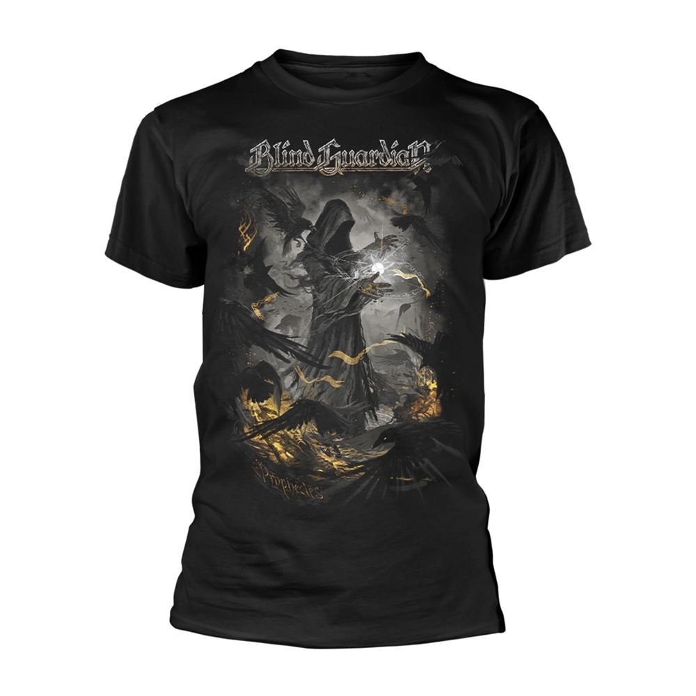 BLIND GUARDIAN - PROPHECIES BLACK T-Shirt, Front - Back Print X-Large