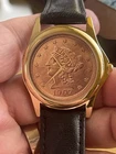 Liberty Gold Ten Dollar Replica Coin Watch New Needs Battery