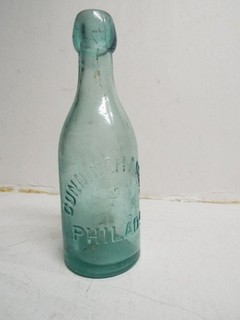 Antique CUNNINGHAM & CO. Blob Top Soda Bottle Philadelphia Pennsylvania