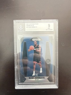 42813182 Bam Adebayo 2017 Panini Prizm #51 Blue Rookie RC /199 PSA 10