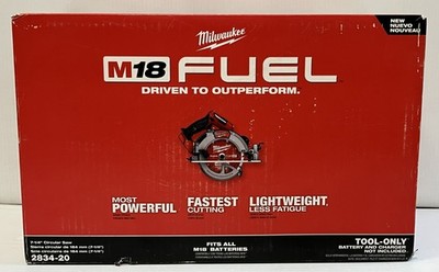 MA6 Milwaukee 2834-20 M18 Fuel 18V Brushless 7-1/4 In. Circular Saw Tool Only
