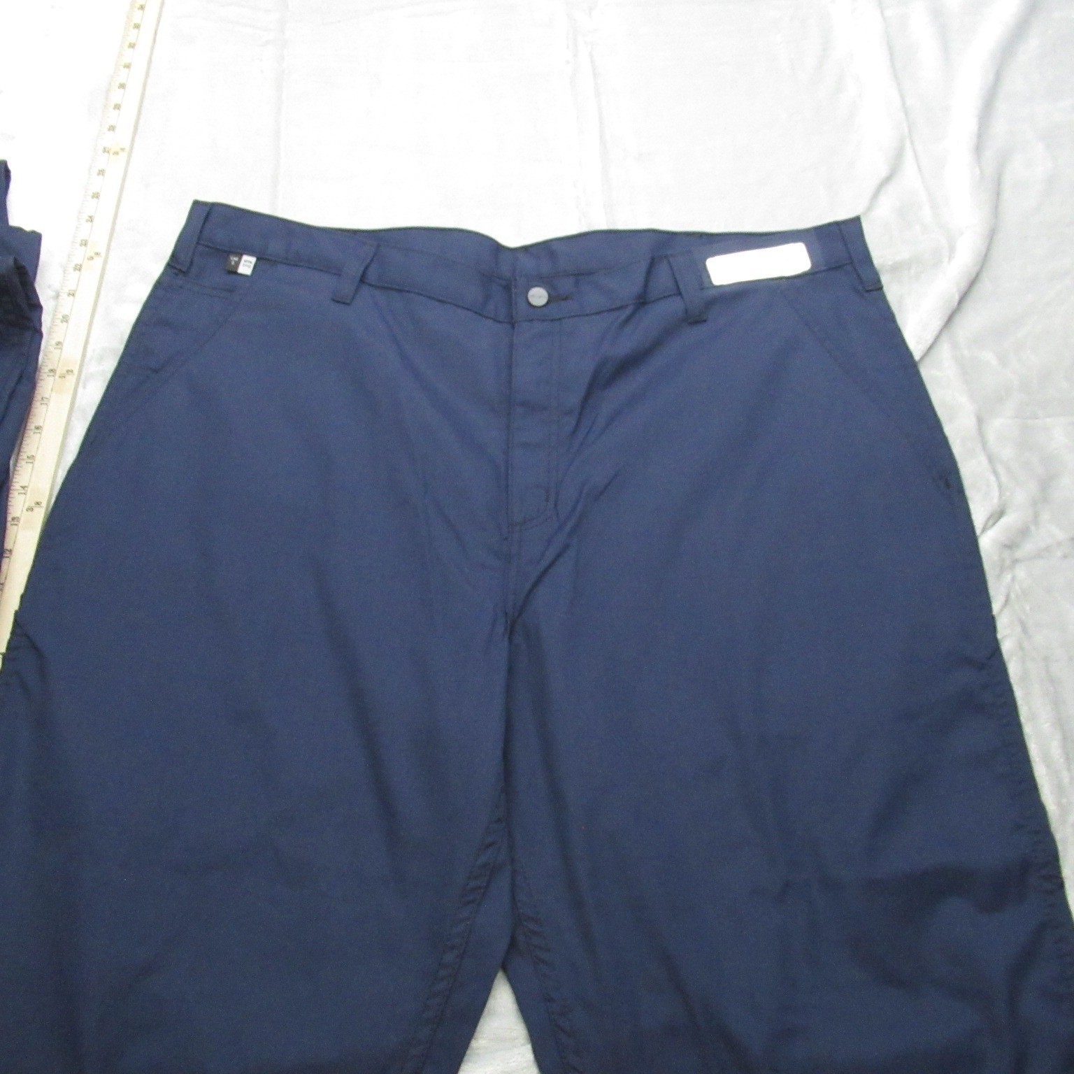 Carhartt FR Work Pants Mens 42x32 Navy Pockets Dungaree Fit Flame Resistant NEW thumbnail 5