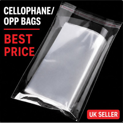 Klare selbstklebende Beutel OPP Zellophan Peel & Seal Kleidungsstücke transparente Verpackung
