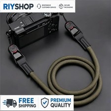 Quick Release Round Rope Camera Strap Detachable Adjustable Neck Strap DSLR