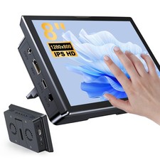 Touchscreen Monitor for Raspberry Pi,1280  800,HDMI USB-C red