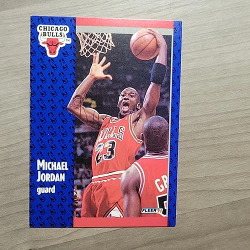 1991-92 Fleer Michael Jordan #29 Bulls