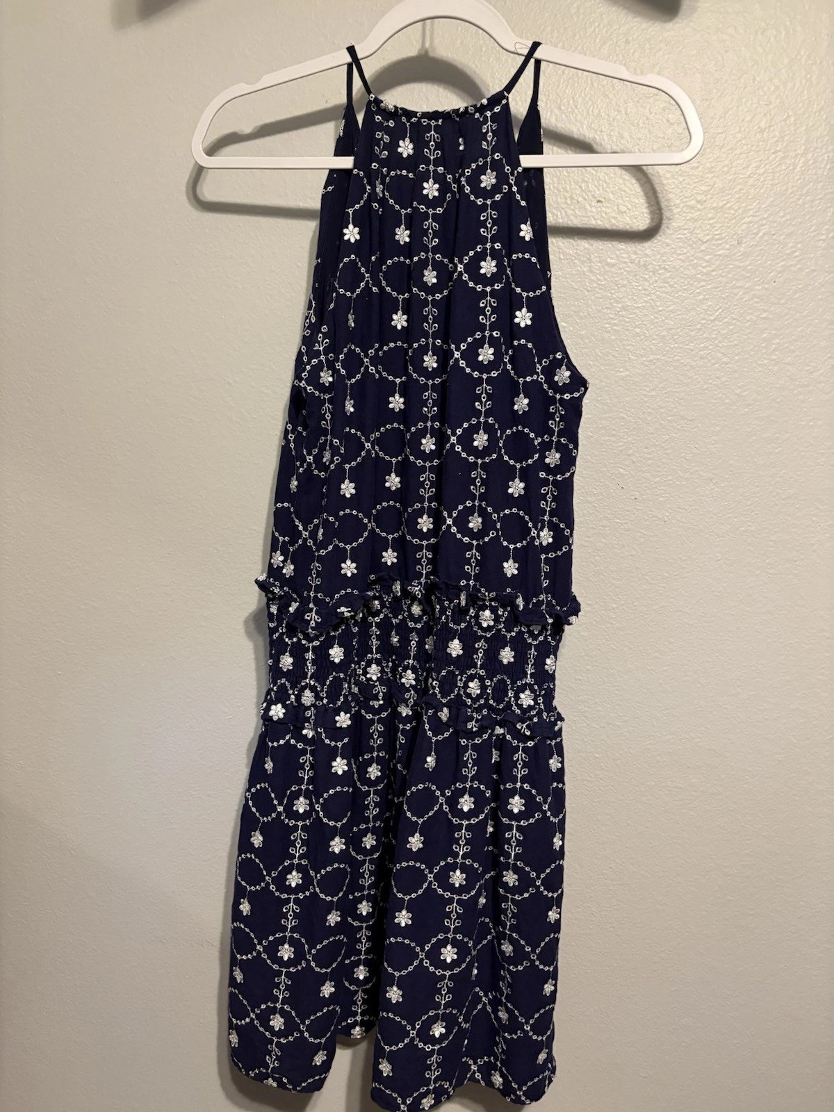 Abito Michael Kors senza maniche ricamato piccolo