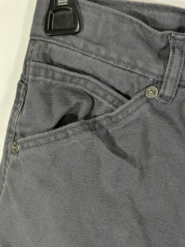 GAP KIDS Boys Gray Adjustable Waist Reg Fit Straight Leg Reinforced Jeans sz 12 - Picture 8 of 12