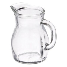 9pz Brocca Bistrot Bormioli Rocco caraffa in vetro con manico bevande vino 25cl