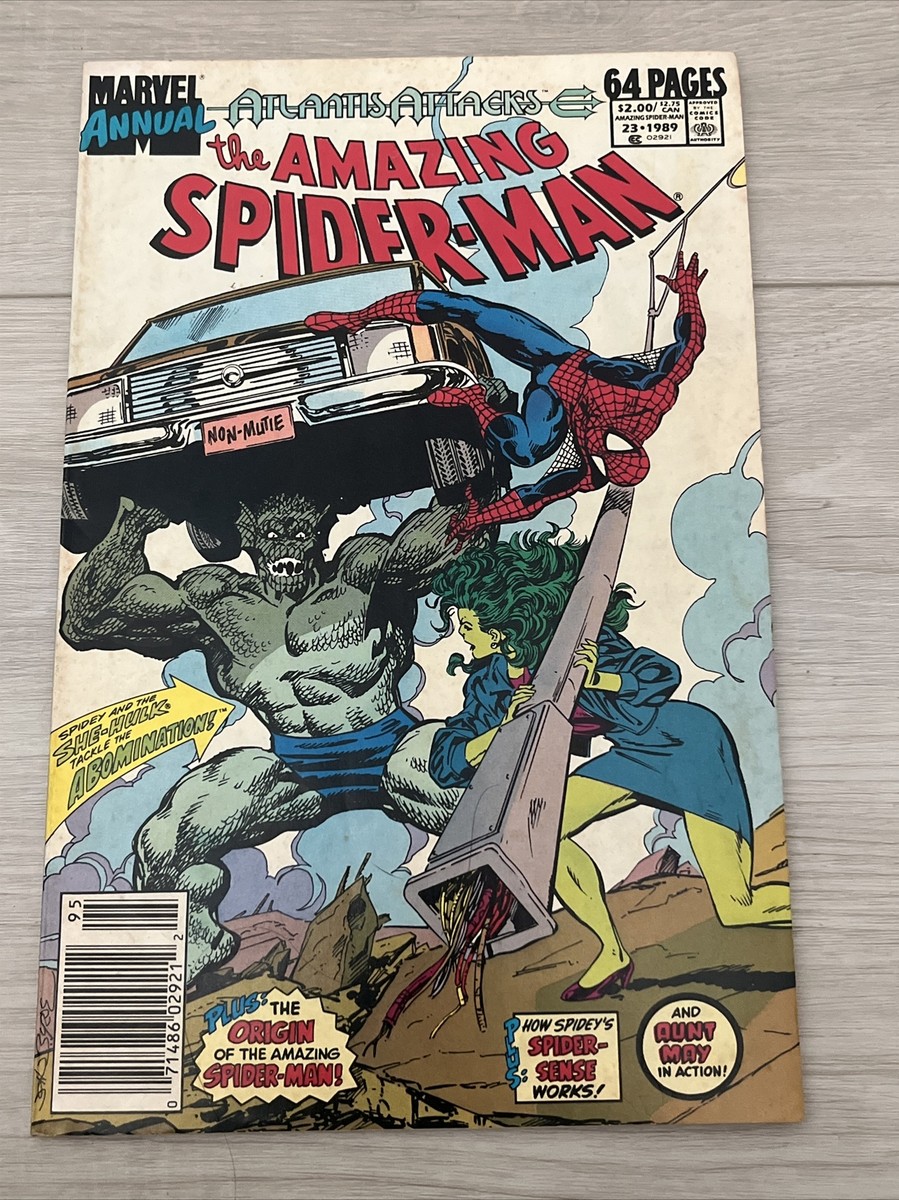 The Amazing Spider-Man Annual 23 Atlantis Attacks | eBay