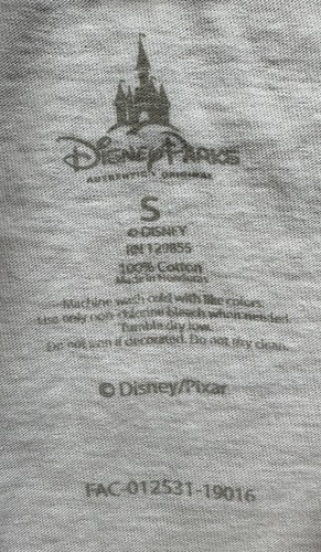 UP Disney Parks T Shirt Size Small Hes My Greatest Adventure Balloons READ - Picture 7 of 9