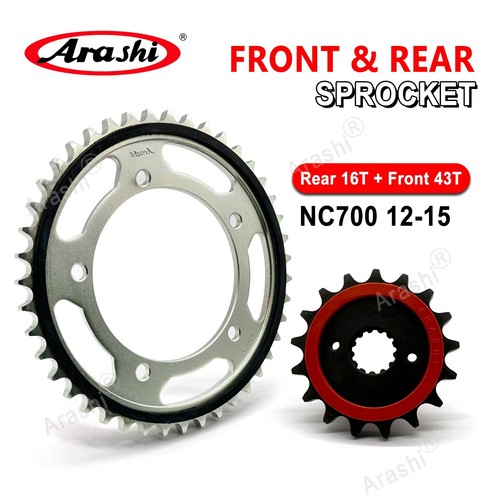 520 Chain Front 16T Rear 43T Sprocket Kit For Honda NC700X NC700S 2012 - 2015 - Picture 3 of 6
