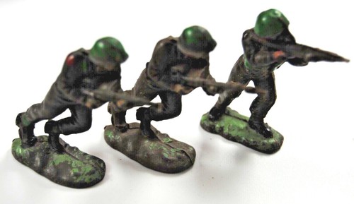 Various 1:32 CRESCENT LONE STAR UNA VP Vintage ARMY SOLDIERS WAR DIORAMA +Other - Picture 32 of 82
