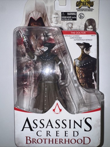 Sealed Assassin's Creed Brotherhood The Doctor 4” Action Figure Gamestars 2011 - Picture 2 of 5