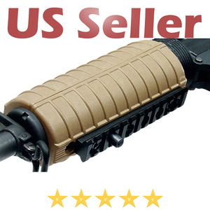 Leapers-Carbine-Rifle-Polymer-Handguard-2PCs-Picatinny-Weaver-Rail-Set-Aluminum