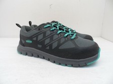 AGGRESSOR Women's Steel Toe Steel Plate Safety Work Shoe 1501 Gray/Black 9M
