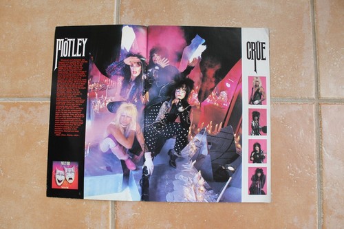 Nikki Sixx Motley Crue Autographed Signed Theatre Of Pain Tour Program The Dirt - Picture 3 of 10