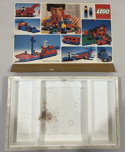 DE COLECCIÓN 1978 LEGO "JUEGO DE CONSTRUCCIÓN UNIVERSAL" #400 SOLO CAJA - Imagen 3 de 9