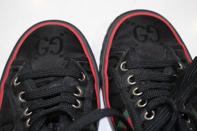 Men's Gucci Off The Grid High Top Sneaker In Black GG ECONYL®