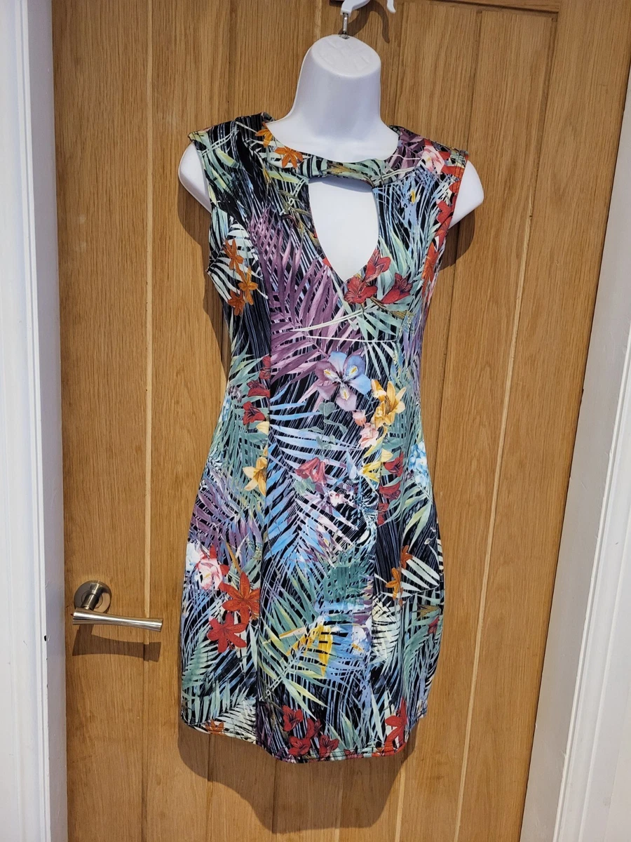 Figa Floral Body Con Dress - Size 14 - party wedding festival | eBay