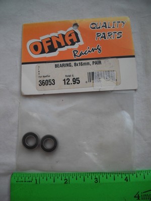 OFNA Racing 36053 Bearing, 8x16mm, Pair, RC R/C Car Parts