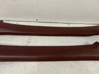 1984-1986 Nissan 300ZX Z31 2+0 inner A pillar trim moulding Red LH