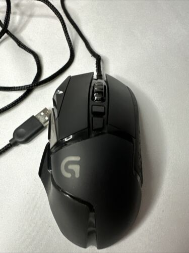 Logitech - G502 HERO Wired Optical Gaming Mouse with RGB Lighting - Black - Picture 2 of 12