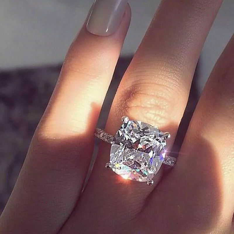 4 ct 2024 moissanite engagement rings