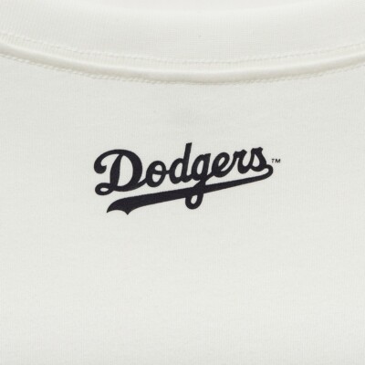 ■New Era■ MLB LA Dodgers Script T-Shirt White 14679814 MLB Script LA Dodgers T-Shirt | New Era Cap UK