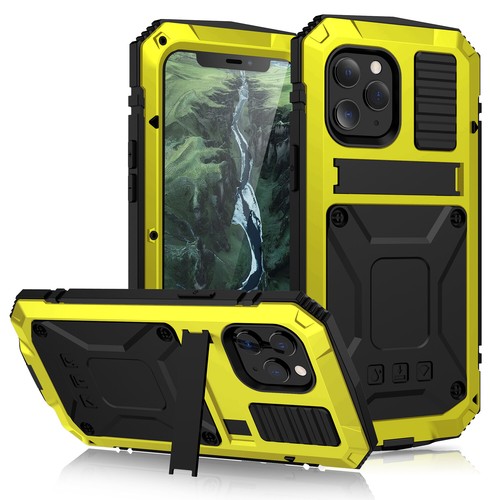 Wasserdichte Metall Gorilla Glas Hülle Cover für iPhone 12 13 14 15 16 Pro Max - Bild 10 von 21
