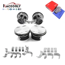 RACEORLY Engine Piston & Bearing Kit For BMW 120i 320i X1 2.0L N46 11257562452