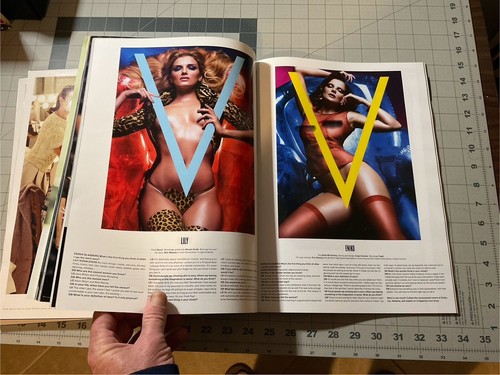 V Magazine, Fall Preview 2010 #66, 3 Different Covers, Sexy Body Issue, Pinup - Foto 19 di 24