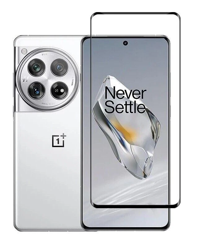 For OnePlus 13 12 11 10 9 8 Pro Tempered Glass Screen Protector 3D Full Curved - Image 2 of 4