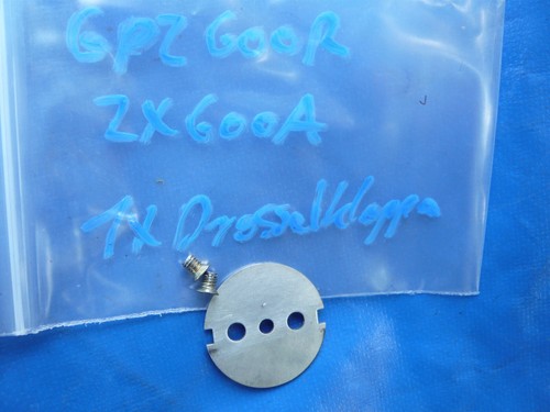 Kawasaki GPZ 600 R ZX600A Vergaser Typ CVK V155  1x  Drosselklappe Klappe Valve